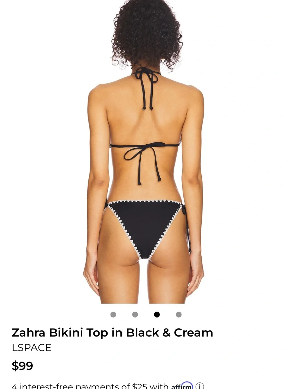l*space triangle bikini
